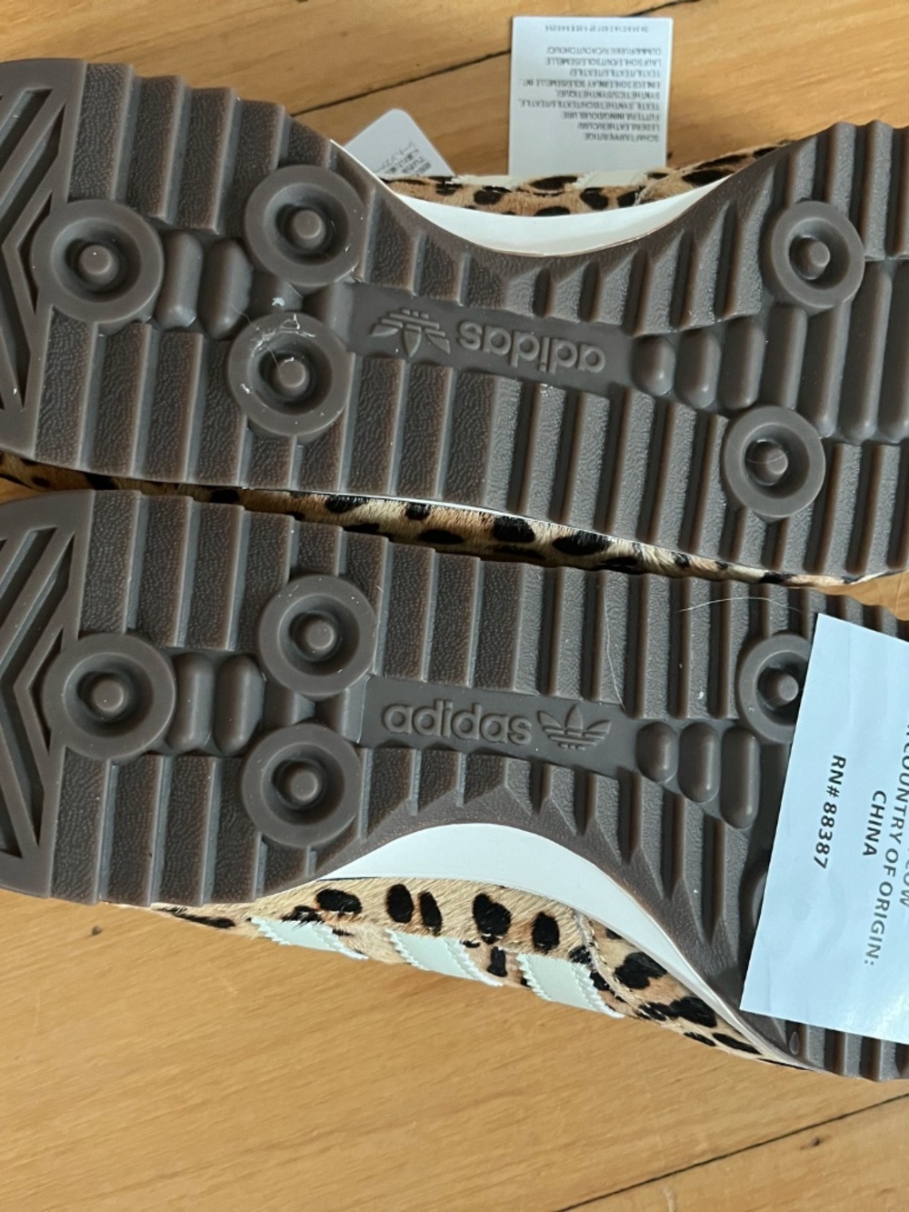 Adidas SL 72 OG Leopard Print – New, Never Worn – Size 8 - Picture 6 of 6